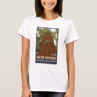 Muir Holz-nationales Monument 3 T-Shirt
