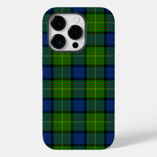 Muir Moore tartan blau kariert Case-Mate iPhone 14 Pro Hülle