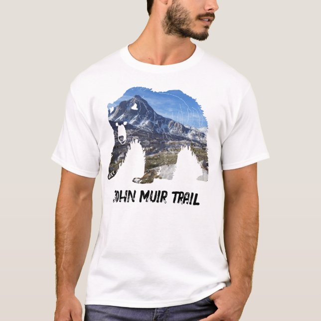 Muir Pass - John Muir Trail Anpassbarer T - Shirt (Vorderseite)