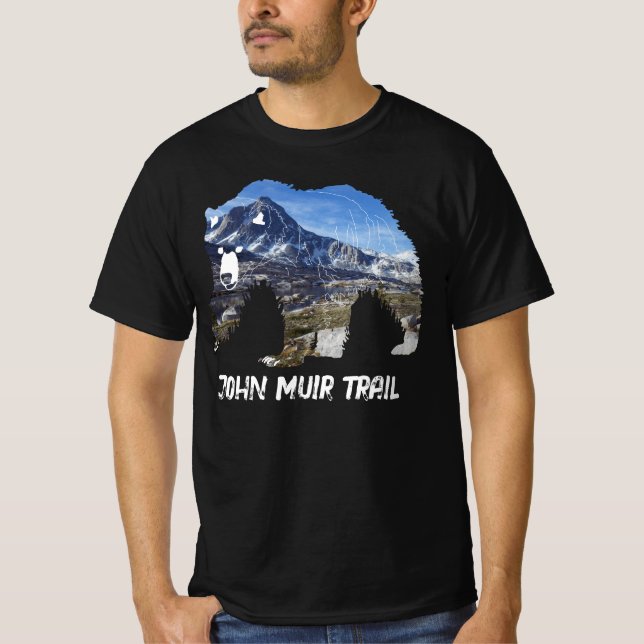 Muir Pass - John Muir Trail Anpassbarer T - Shirt (Vorderseite)