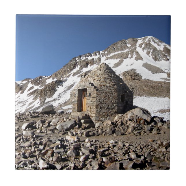 Muir Pass - John Muir Trail - Sierra Nevada Fliese (Vorderseite)