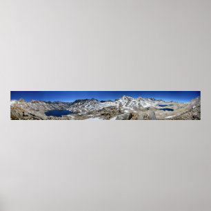 Muir Pass Panorama from Oove - John Muir Trail Poster