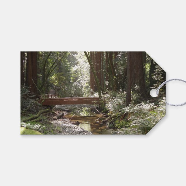 Muir Woods Bridge II Geschenkanhänger (Vorderseite (Horizontal))