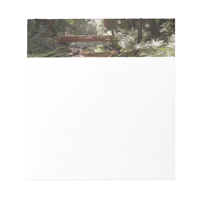 Muir Woods Bridge II Notizblock (Vorderseite)