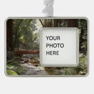 Muir Woods Bridge II Rahmen-Ornament Silber