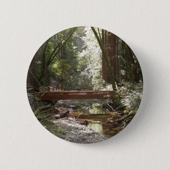 Muir Woods Brücke II Button (Vorderseite)