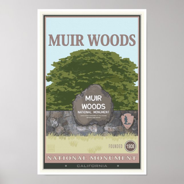 Muir Woods National Monument 2 Poster (Vorne)