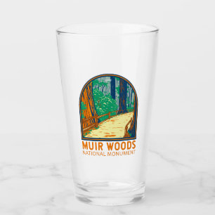 Muir Woods National Monument California Emblem Glas