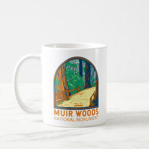 Muir Woods National Monument California Emblem Kaffeetasse