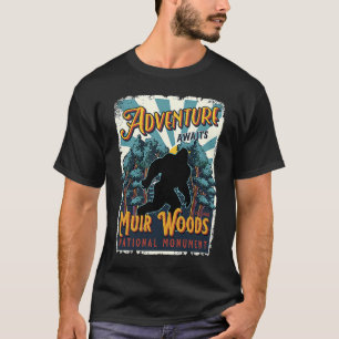Muir Woods National Monument Kalifornien Sasquatch T-Shirt