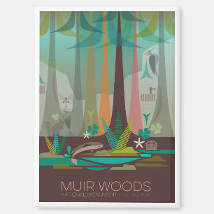 Muir Woods National Monument Kühlschrank Magnet