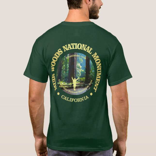 Muir Woods National Monument T-Shirt (Rückseite)