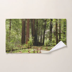 Muir Woods Path I Naturfotografie Handtuch