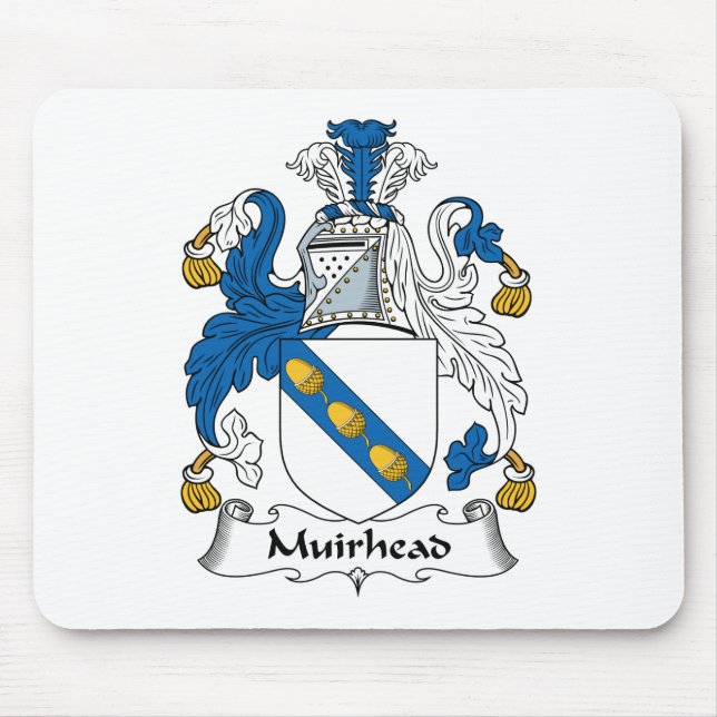 Muirhead Familienwappen Mousepad (Vorne)