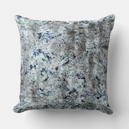 Muito rústico fungo prateado sujo de carbono kissen