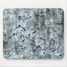 Muito rústico fungo prateado sujo de carbono mousepad
