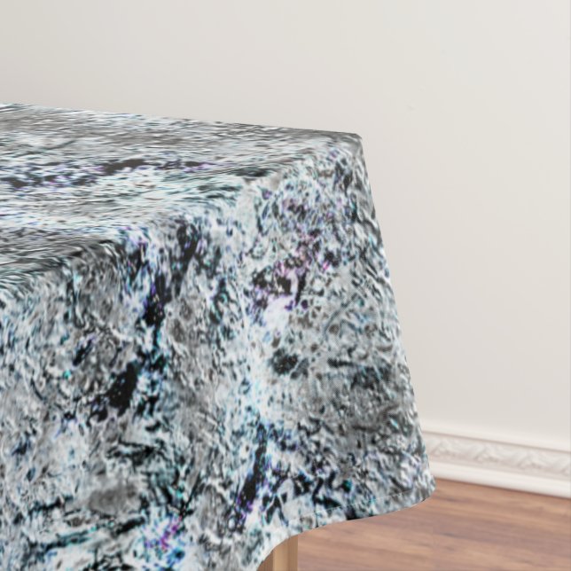 Muito rústico fungo prateado sujo de carbono tischdecke (Beispiel)