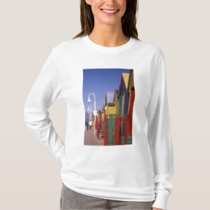 Muizenburg-Badehäuschen, nahe Kapstadt, Süd T-Shirt