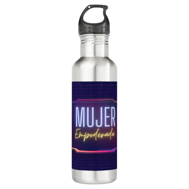 mujer empoderada edelstahlflasche (Vorderseite)