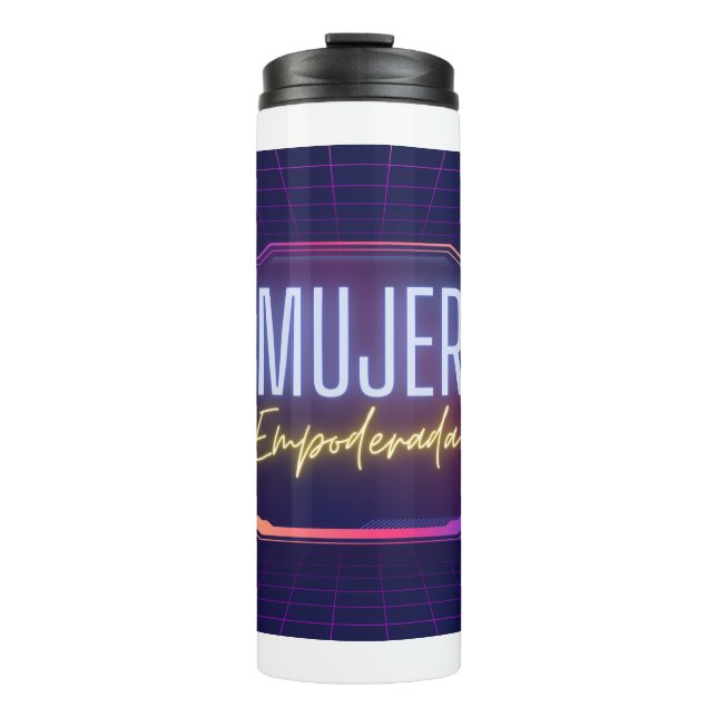 Mujer empoderada thermosbecher (Vorderseite)