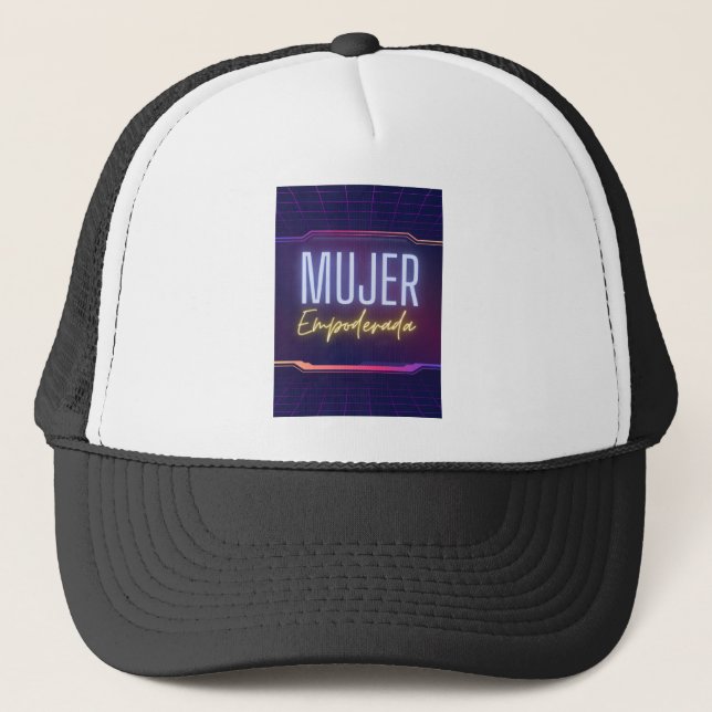 Mujer empoderada truckerkappe (Vorderseite)