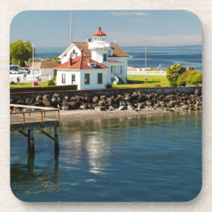 Mukilteo-Leuchtturm, Mukilteo, Washington, USA Untersetzer