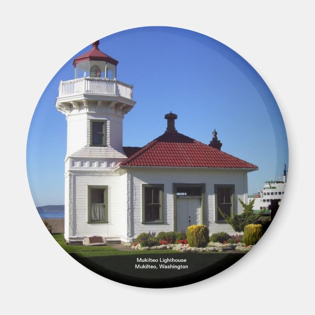Mukilteo Lighthouse, Mukilteo, Washington Magnet (Vorne)