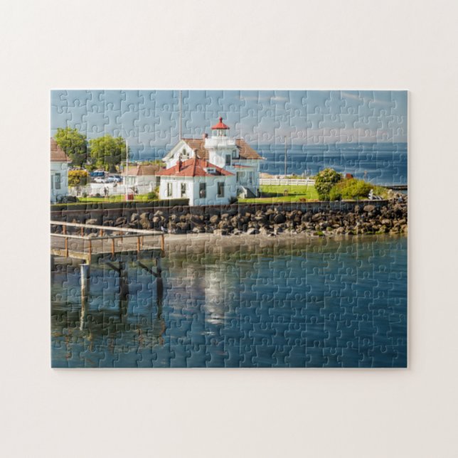 Mukilteo Lighthouse, Mukilteo, Washington, USA Puzzle (Horizontal)