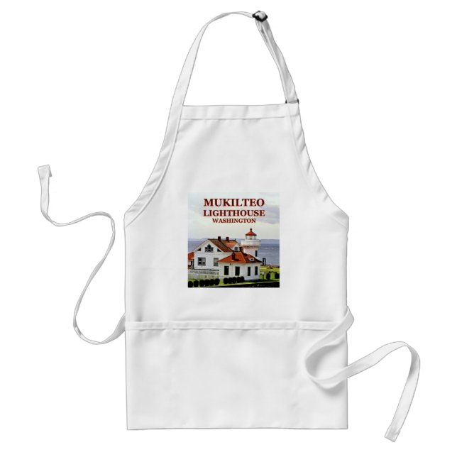 Mukilteo Lighthouse, Washington Cooking Schürze (Vorne)