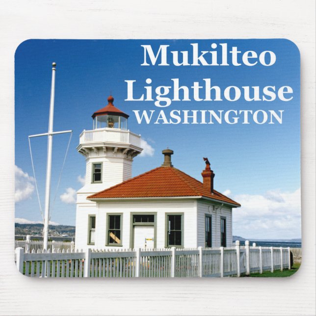 Mukilteo Lighthouse, Washington Mousepad (Vorne)
