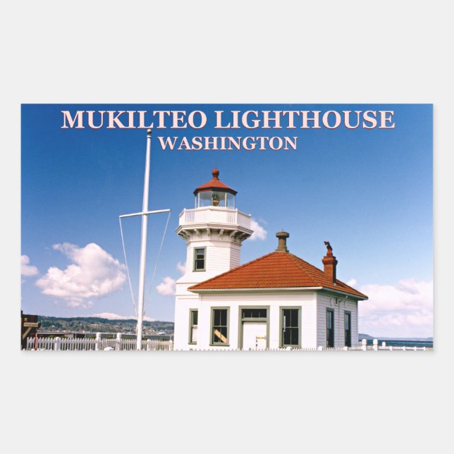 Mukilteo Lighthouse, Washington Stickers (Vorderseite)