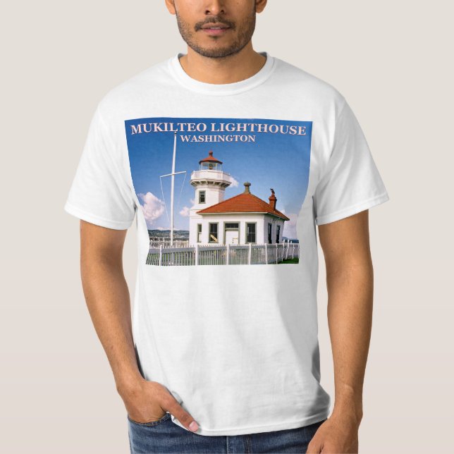Mukilteo Lighthouse, Washington T - Shirt (Vorderseite)