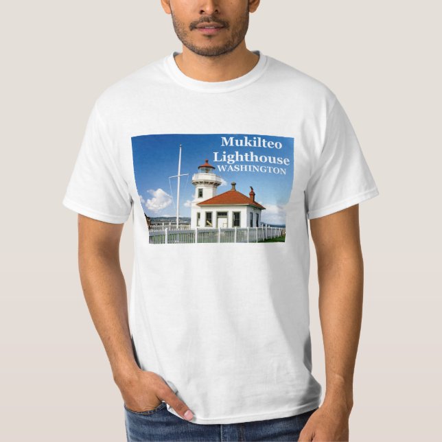 Mukilteo Lighthouse, Washington T - Shirt #2 (Vorderseite)
