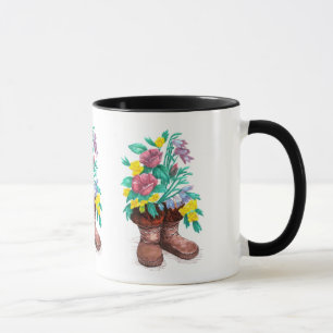 Mukluk Blume lädt Kaffeetasse-Tasse auf Tasse