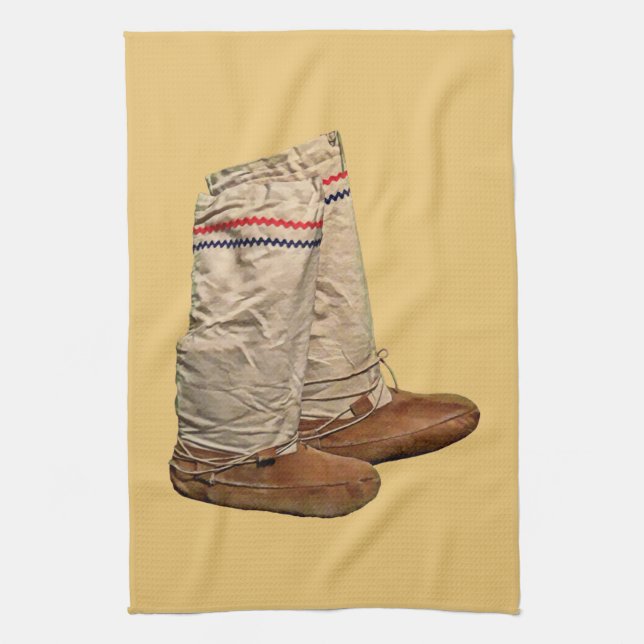Mukluks Geschirrtuch (Vertikal)