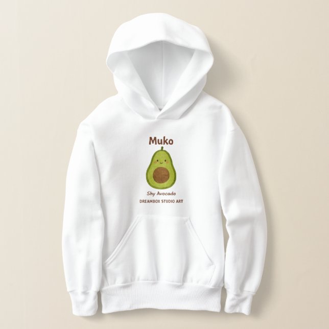 Muko – Schüchterner Avocado Hoodie (Ablage )
