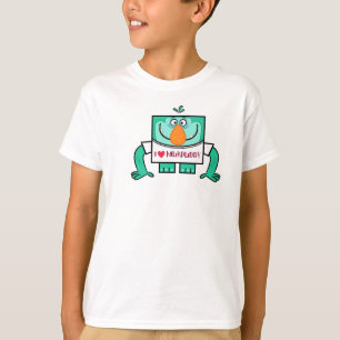 Mukpuddy - "l <3 Muk" Kids Ringer-Shirt T-Shirt