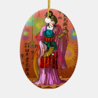 Mulan Keramik Ornament