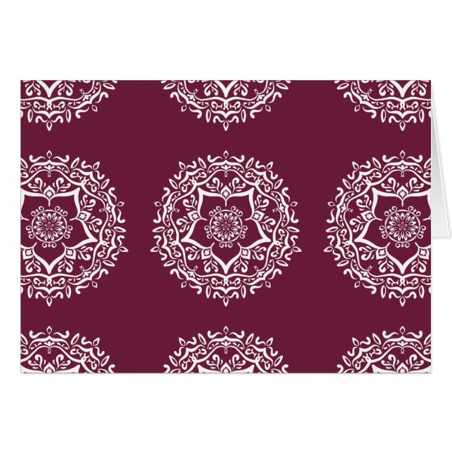 Mulberry Mandala (Vorderseite (Horizontal))