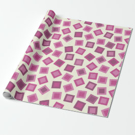 Mulberry Squares Geschenkpapier