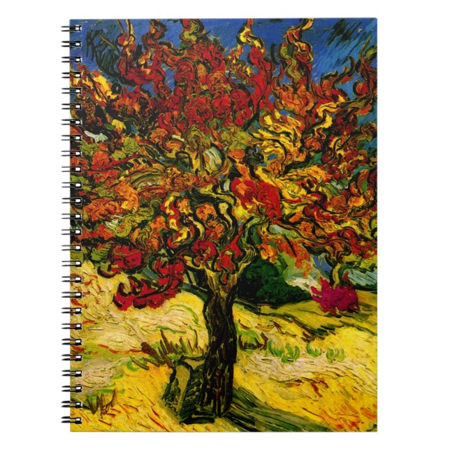 Mulberry Tree Van Gogh Fine Art Notizblock (Vorderseite)