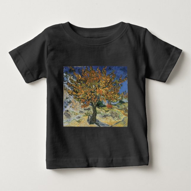 Mulberry Tree von van Gogh Baby T-shirt (Vorderseite)