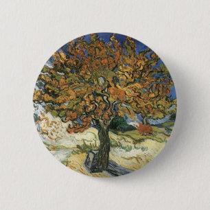 Mulberry Tree von van Gogh Button