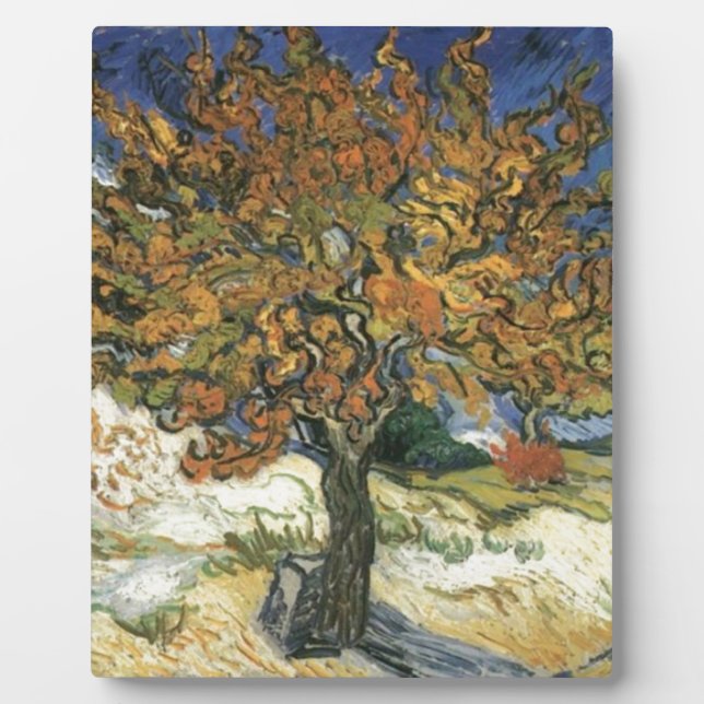 Mulberry Tree von van Gogh Fotoplatte (Vorderseite)