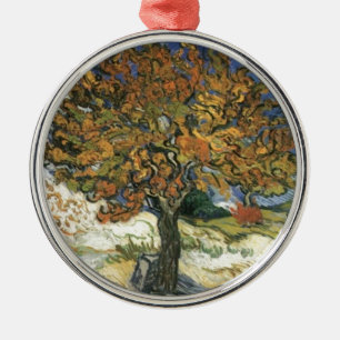 Mulberry Tree von van Gogh Silbernes Ornament