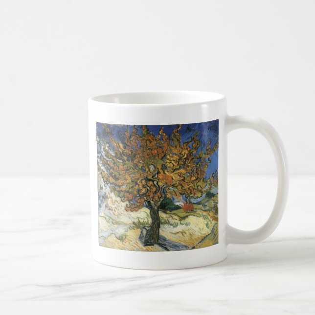 Mulberry Tree von van Gogh Tasse (Rechts)
