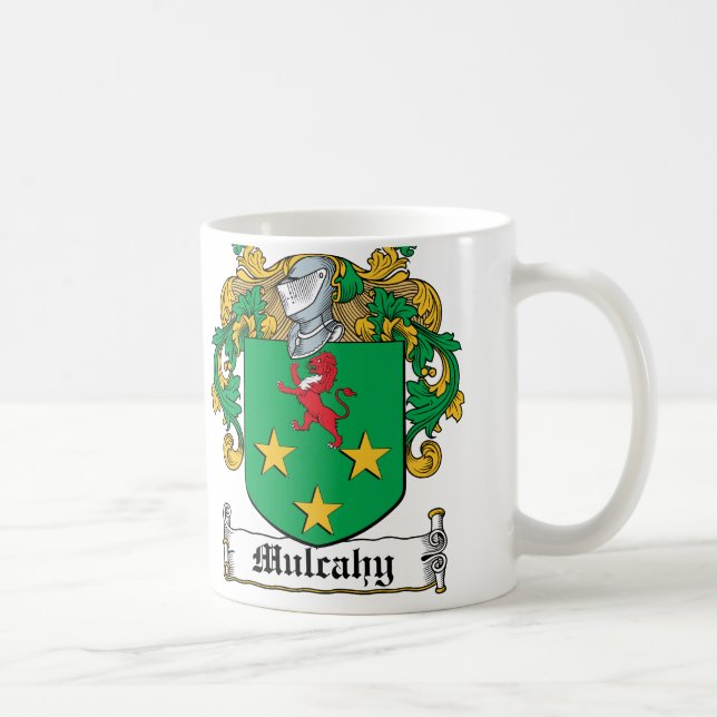 Mulcahy Familienwappen Tasse (Rechts)