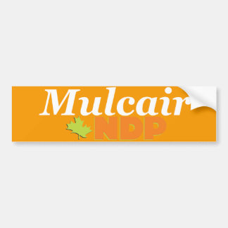 Mulcair NDP Autoaufkleber
