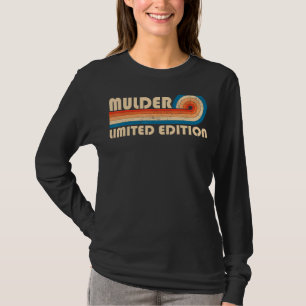 MULDER Surname Retro Vintag 80er 90er Geburtstagsr T-Shirt
