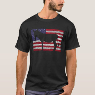 Mule American Flag 4. Juli Patriotic Donkey T-Shirt